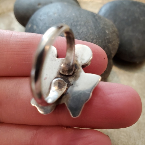 🛑SOLD🛑Vintage Zuni Sterling Mickey Mouse Ring - Picture 2 of 7